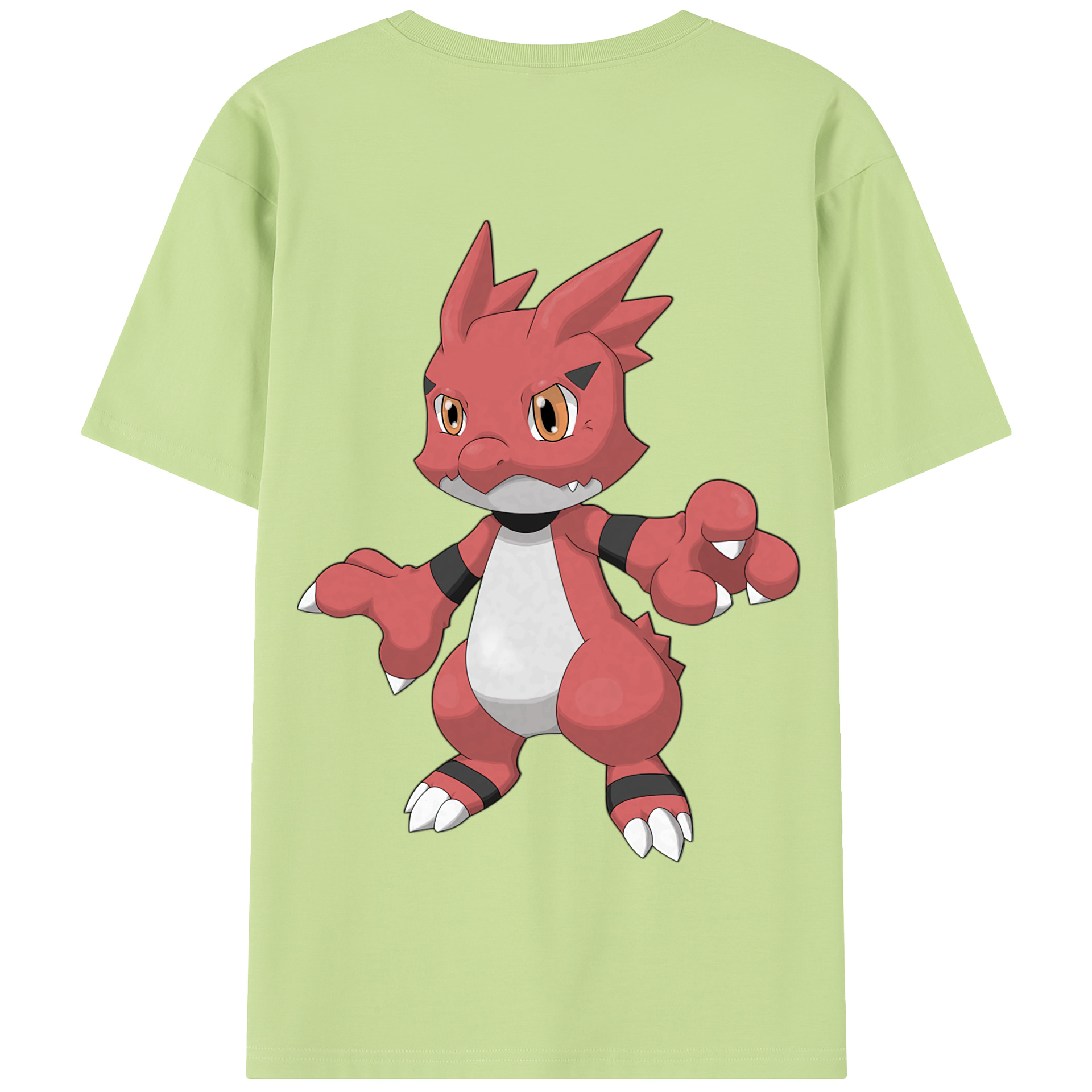 （画像用） Digimon デジタルモンスター/デジモン 綿100％半袖Tシャツ（背面プリント）